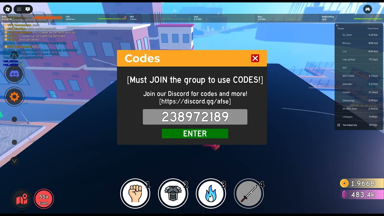 ANIME FIGHTING SIMULATOR ENDLESS GOT HACKED +_+