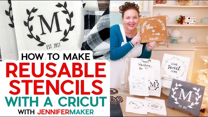 Cricut Joy Stencils : How To Make Stencils on the Cricut Joy! 