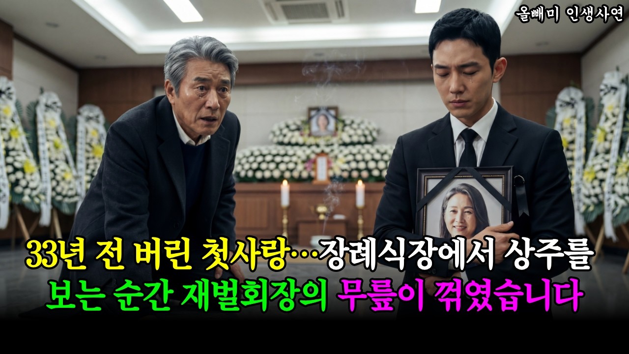 33년 전 버린 첫사랑…장례식장에서 상주를 보는 순간 재벌회장의 무릎이 꺾였습니다. I 노후사연 I 오디오북 I 감동사연 I 사연라디오 I 인생사연