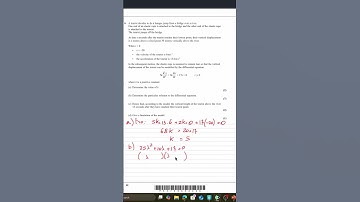 Are You Ready For Core Pure 1? | Further Maths Second Order Differential Equations