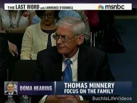 Lawrence O'Donnell - Focus On The Family Busted For Lying At Doma Hearing By Sen. Al Franken