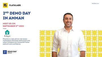 Khareta Pitch | Flat6Labs Second Demo Day in Amman | #F6LDemoDay