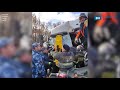 Покореженный большегруз во Владимирской области