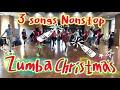 [ZUMBA] 3 Christmas songs Nonstop! クリスマスソング３曲ノンストップ All I want for Christmas is you and more