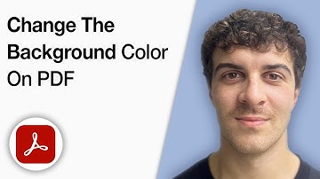 How to Change the Background Color on a PDF Using Adobe Acrobat Pro DC  PC [2025 Full Guide]