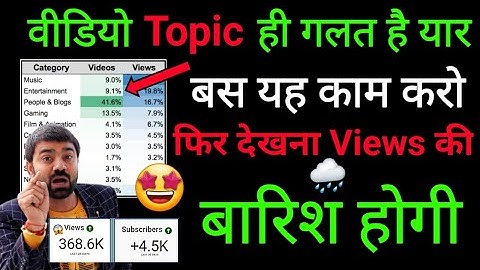 5-6 Views आ रहे हैं तो जरूर देखें | Video par views kaise badhaye | Views Kaise Badhaye Youtube Par