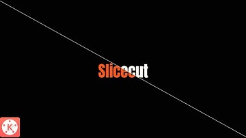 #kinemastertutorial | How to create SLICE CUT TEXT EFFECT by using kinemaster | #kinemaster #star ||