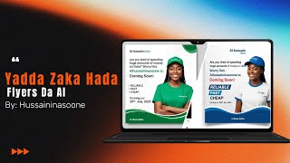 Yadda Zaka Hada Flyer Da AI | Easy Hausa Tutorial for Beginners screenshot 5