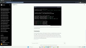 python json string to json