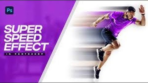 Super Speed Motion Blur Effect in Photoshop CC Tutorial I @BSMpictures