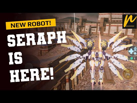 New robot Seraph gameplay - Exclusive Test server footage - First time ever