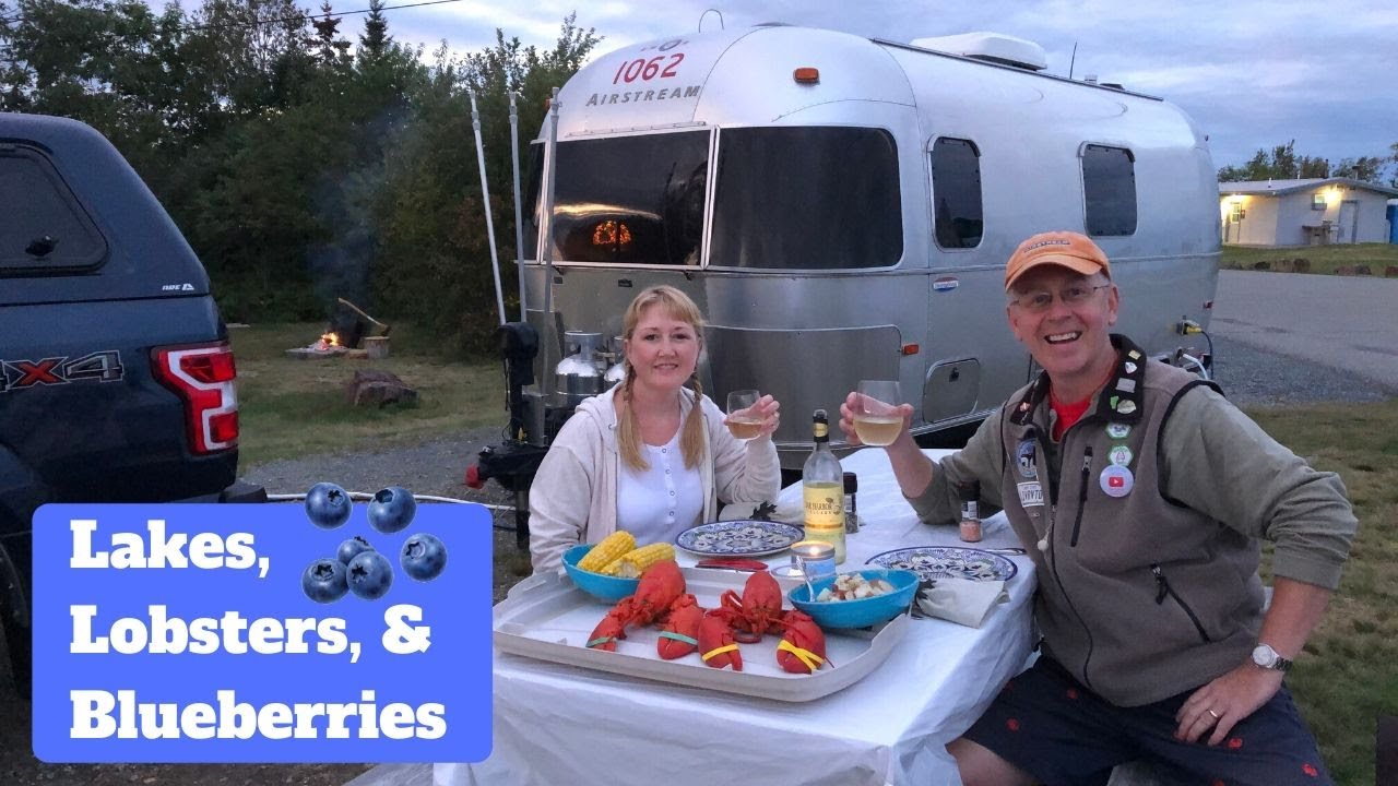 Lake Winnipesaukee to Bar Harbor Campground Airstream RV Travel YouTube