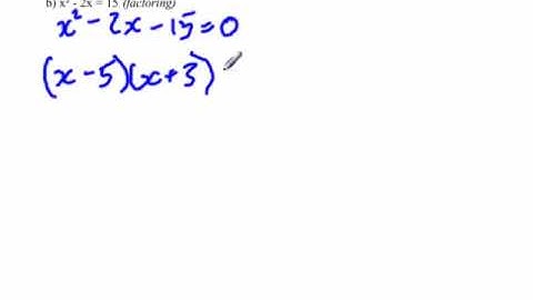 Quadratic equation : Find x-intercepts by factoring