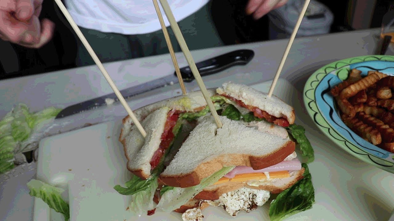 I Cooked One Of Akis Kitchen's Recipe! Club Sandwich YouTube