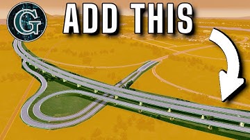 Trumpet Interchange & Adding a Highway Future Planning Cities Skylines Quick & Easy