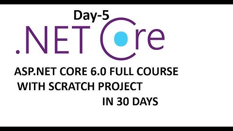 Learn ASP.NET Core 6.0 - Full Course for Beginners[Tutorial] in Hindi | Day-5
