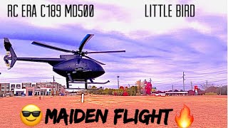 RC Era C189 | MD500 | Little Bird | Maiden/Test Flights | This Heli Is A Lil’ Beast!😎🔥