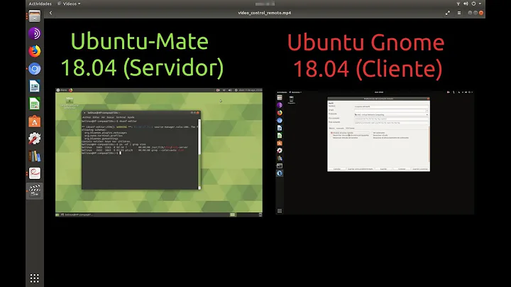 Ubuntu Mate 18.04 desktop remote control from Ubuntu 18.04 with gnome