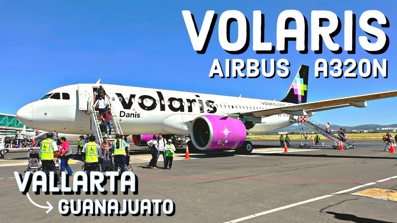 TRIP REPORT: Volaris A320N (Economica) | Puerto Vallarta - Leon | Despegando en fuerte tormenta |