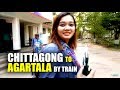 CHITTAGONG TO AGARTALA BY TRAIN - চট্টগ্রাম থেকে আগরতলা