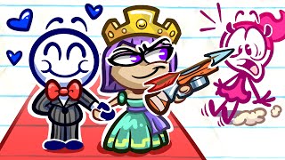 Pencilmates Pencil Has A Bit Of Fun Pencilmation Animated Cartoons