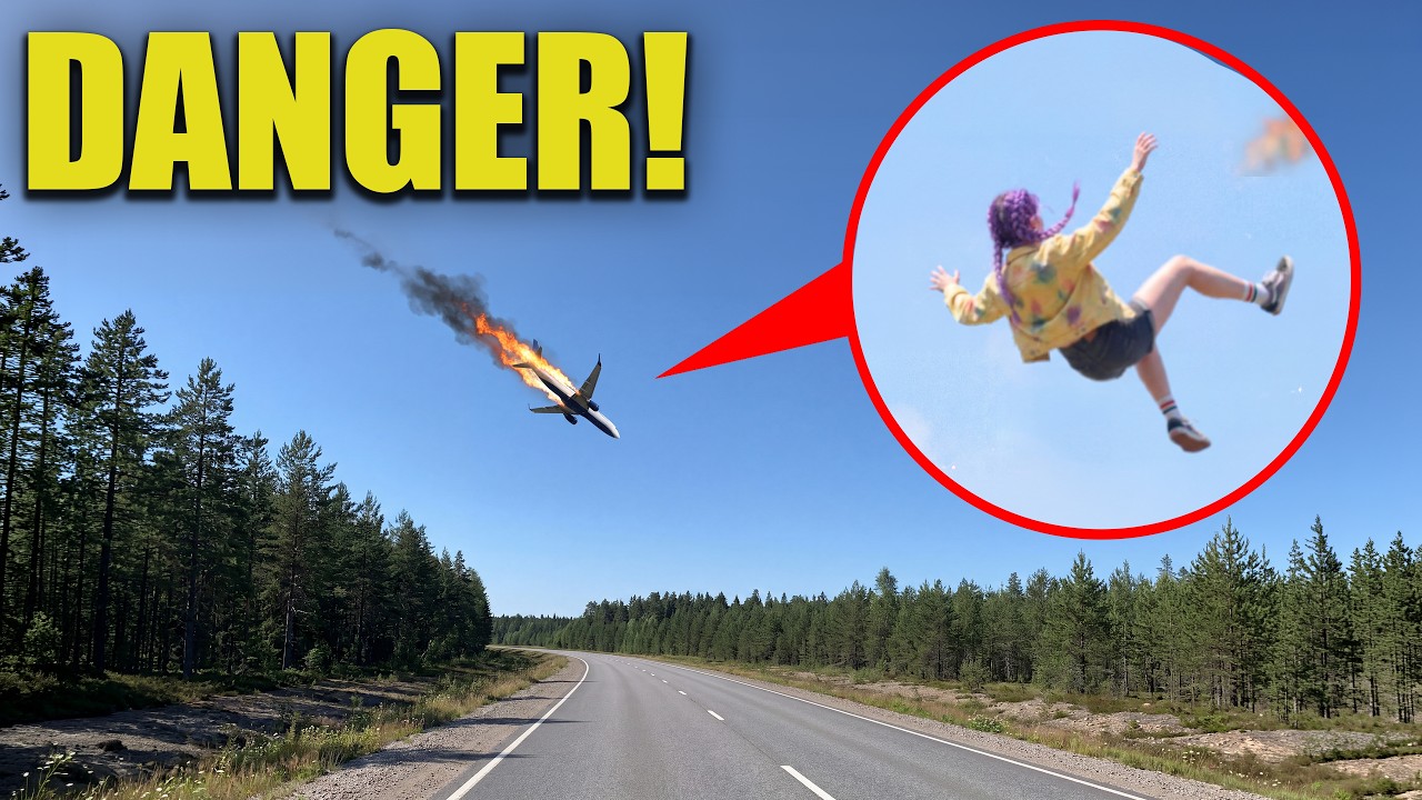 if you see this PLANE FALLING, RUN AWAY FAST! (RUMI is IN THERE!)