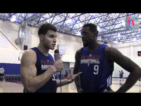 Blake Griffin funny reporting from practice...