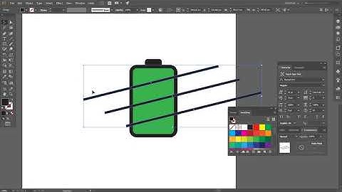 How to Draw Vector Battery Icons in Adobe Illustrator || Graphic Design Tutorials For Beginners