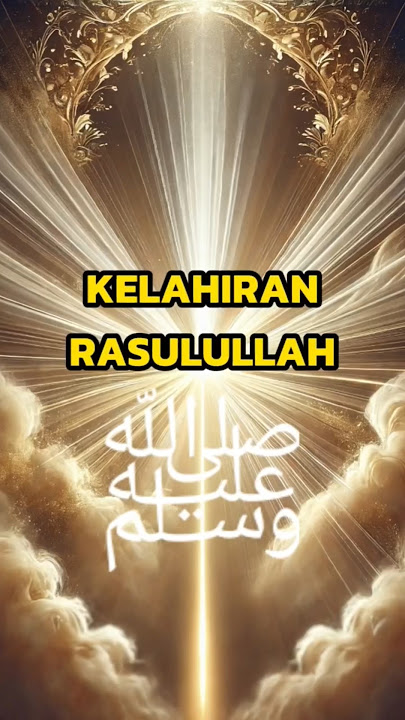 Kisah Lahirnya Manusia Agung pengubah peradaban manusia. #history #kisahrasul #shorts