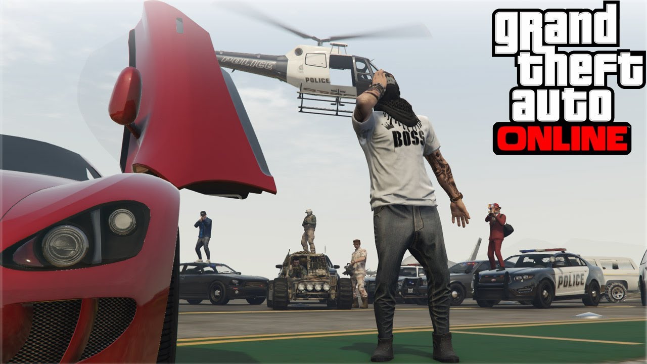 GTA Online - Cops & Crooks Stolen Military Equipment