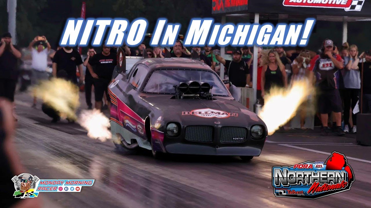 Nfl Drag Racing NITRO In Michigan! Friday Night Testing | US 131 Motorsports Park ...