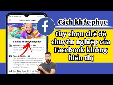 Cách sửa tùy chọn chế độ chuyên nghiệp của Facebook không hiển thị (2022) | Solutions Inquiry