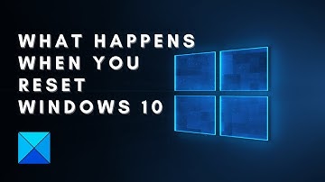 What Happens When You Reset Windows 10