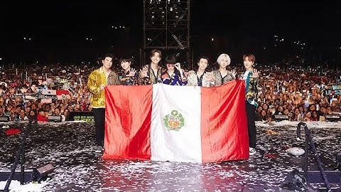 Super Junior concierto Lima - Perú 16 de octubre 2025 - parte final