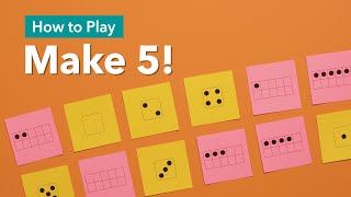 Make 5! | Fun math card game for preschoolers/Pre-K! screenshot 2