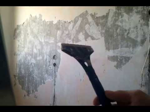 Подготовка стен к поклейке обоев – как снять старую отделку и смыть краску?