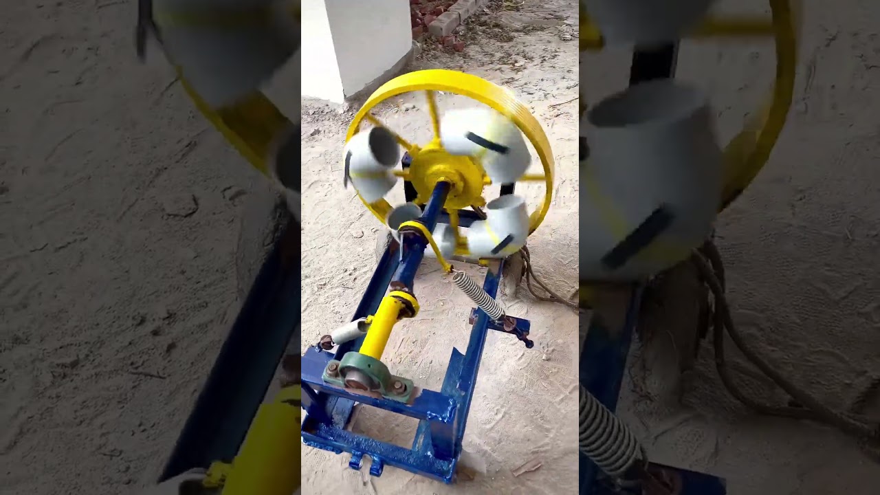 Free energy setup in progress | Techwala | Desi perpetual motion system | #generator #machine