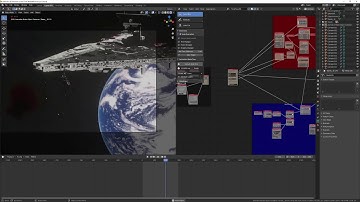 BLENDER - Procedural spaceship attack - ANIMATION NODES