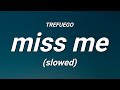 TREFUEGO - miss me (slowed) (Lyrics)