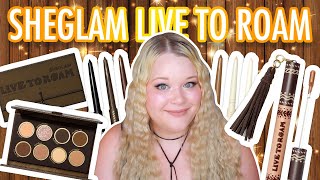 SHEGLAM LIVE TO ROAM FULL COLLECTION REVIEW & SWATCHES + MY PALETTE REDESIGN IDEA