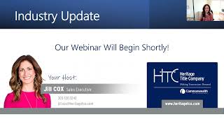 Industry Update | Escrow Tips with Heritage Title 3-2-2023