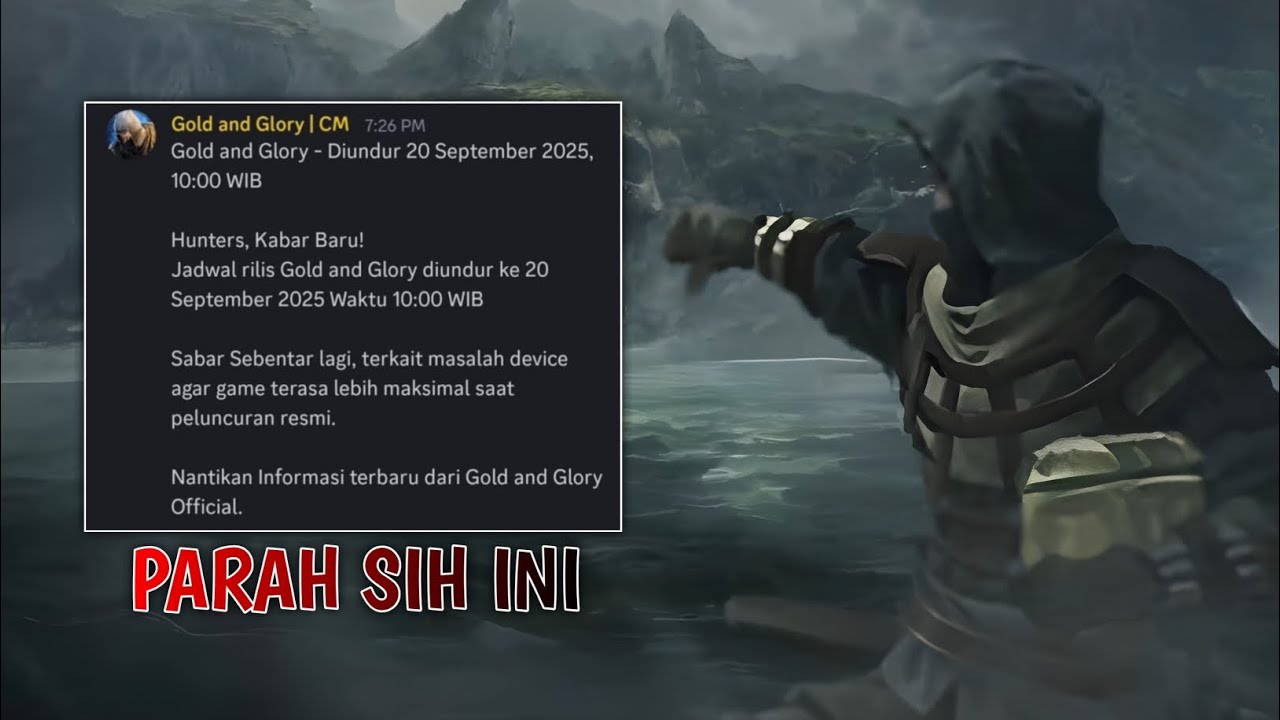GOLD AND GLORY Rilis Hari Ini di Luar, tapi DELAY di INDONESIA?