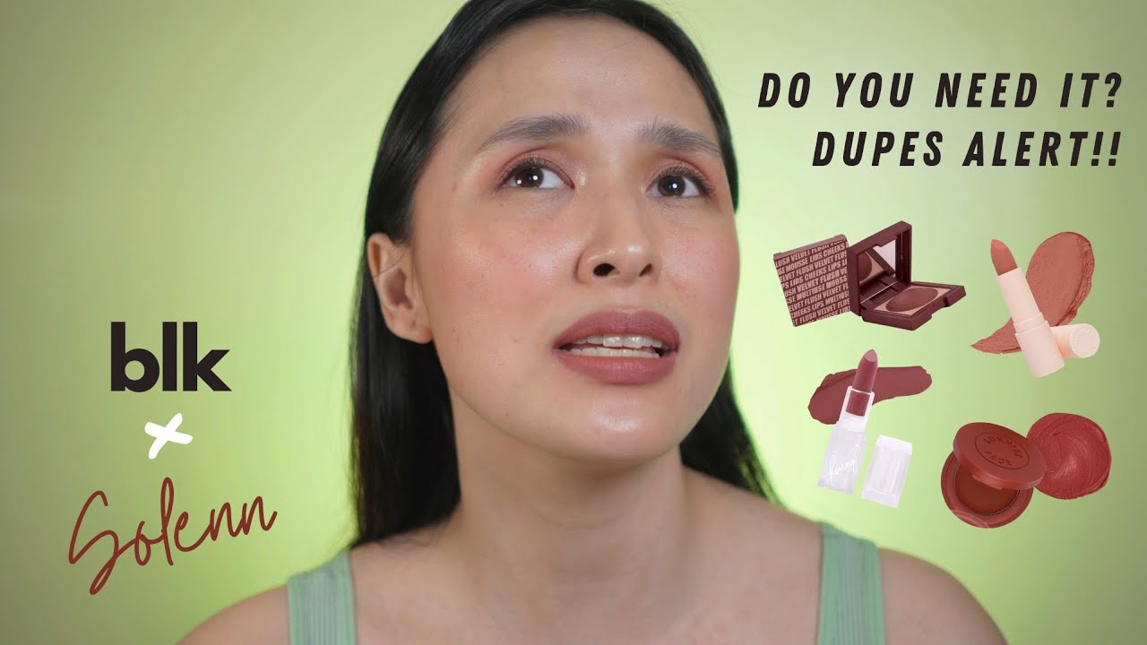 BLK x Solenn Review, Swatches & Comparisons vs Velvet Flush, Airblush, Powder Pout & Fluffmatte