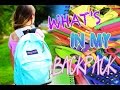 What's In My Backpack + School Essentials!