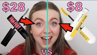 NEW Benefit Fan Fest Mascara VS Maybelline Colossal Curl Bounce Mascara! DUPE?!