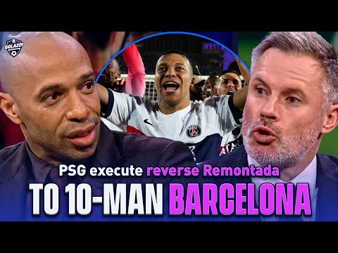 Thierry Henry, Micah & Carragher react to PSG's remarkable comeback! | UCL Today | CBS Sports Golazo