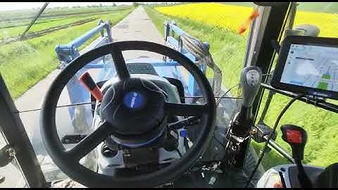 SunNav Tractor auto steering system Customer use video feedback