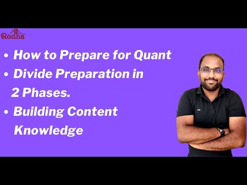 How to Prepare for QUANTITATIVE APTITUDE for CAT 2022 starting from ...
