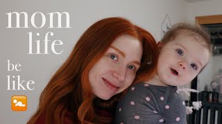 a “spooky season vlog” in December because mom life