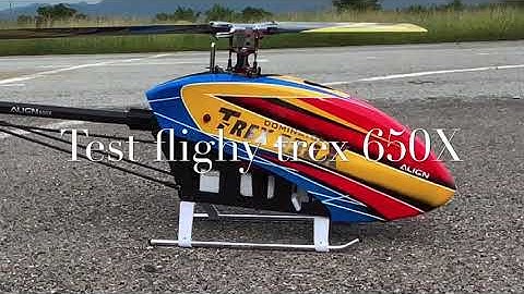 Test Align trex 650X Pilot: Copter